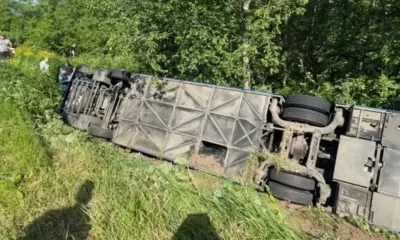После опрокидывания автобуса с туристами под Угличем возбудили уголовное дело