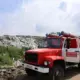 Открытое горение на мусорном полигоне в Ростовском округе ликвидировали