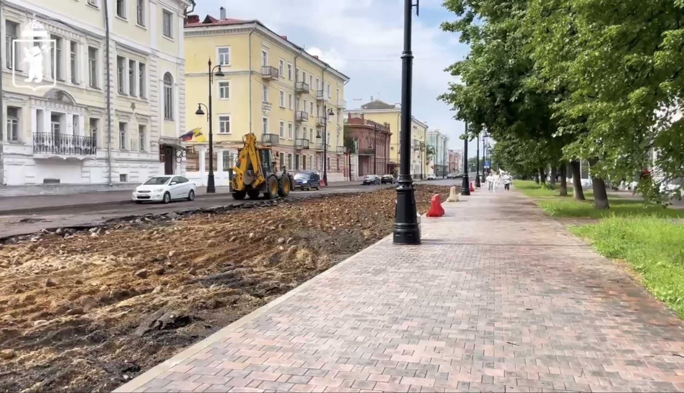 Улицу Советскую в Ярославле замостят гранитом