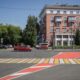 В Рыбинске начали наносить красную дорожную разметку