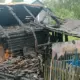 В Ярославской области молния сожгла хозяйственную постройку
