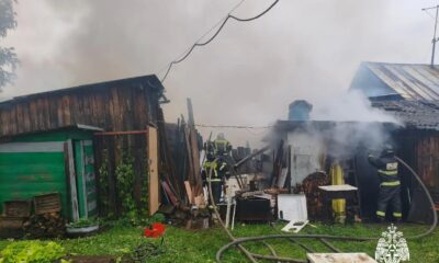 В Ярославле при пожаре пострадали трое детей и двое взрослых
