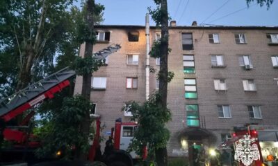 При пожаре в Ярославле спасли четырех человек