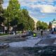 Улицу Советскую в Ярославле начали мостить брусчаткой
