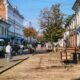 На улице Кирова в Ярославле сняли первую плитку