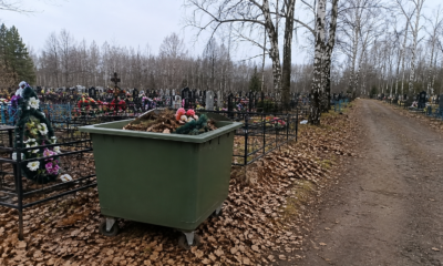 На кладбищах Ярославской области наладят сбор и вывоз мусора