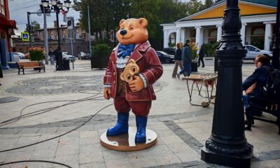 Ещё один медведь появился в центре Ярославля