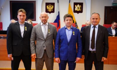Пятикратный чемпион России Илья Горохов получил медаль Минобороны