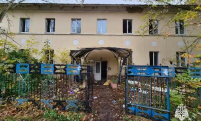 В Ярославле неизвестные подожгли заброшенное здание