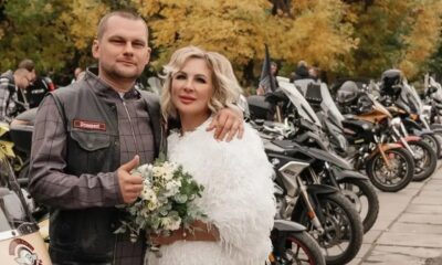 В Рыбинске молодожёны приехали в ЗАГС на мотоциклах