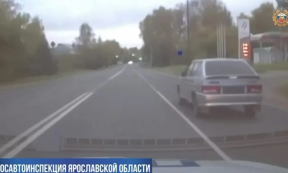 В Рыбинске полиция открыла стрельбу во время погони