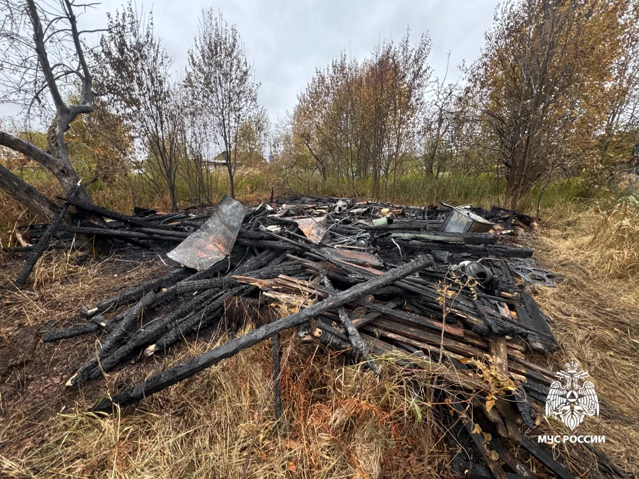 Пожарные заподозрили поджог дачи под Ярославлем
