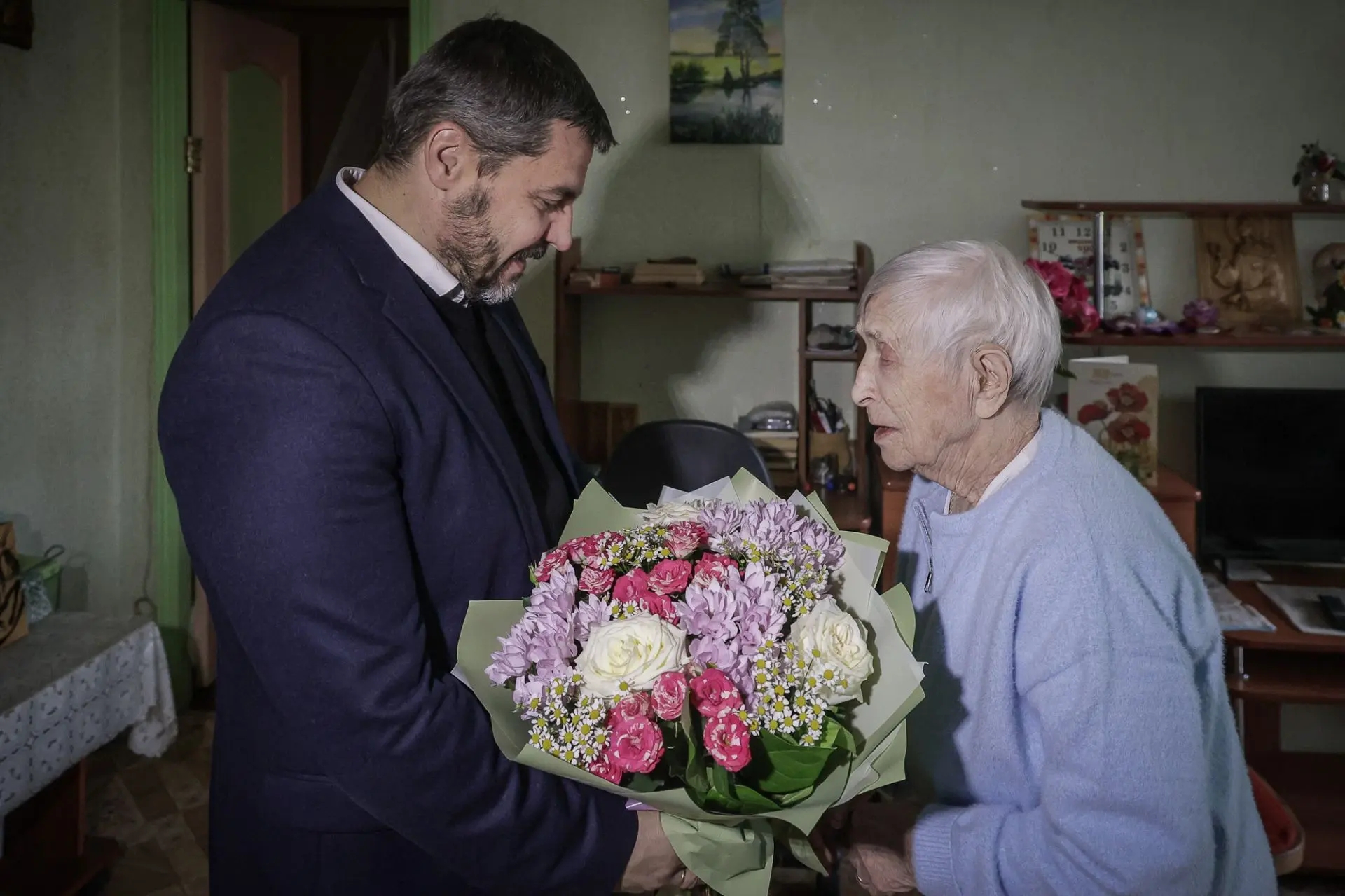 Жительница Рыбинска отметила 100-летний юбилей